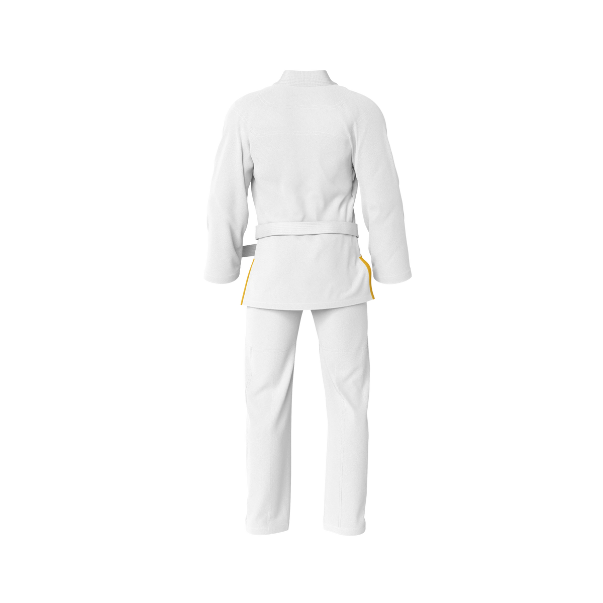 White Ambitious BJJ GI - Sublimation Brazilian Jiu Jitsu Gi - Premium Elite Series