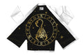 White BJJ Gi with pearl weave jacket and reinforced ripstop pants