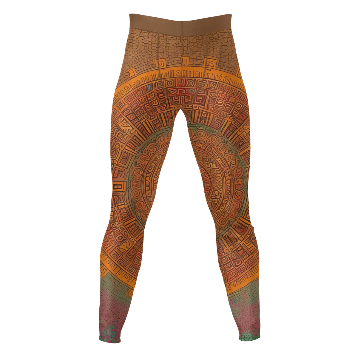 Aztec Eclipse – Premium BJJ Rash Guard Compression Pants/Spats/Leggings for Men & Women
