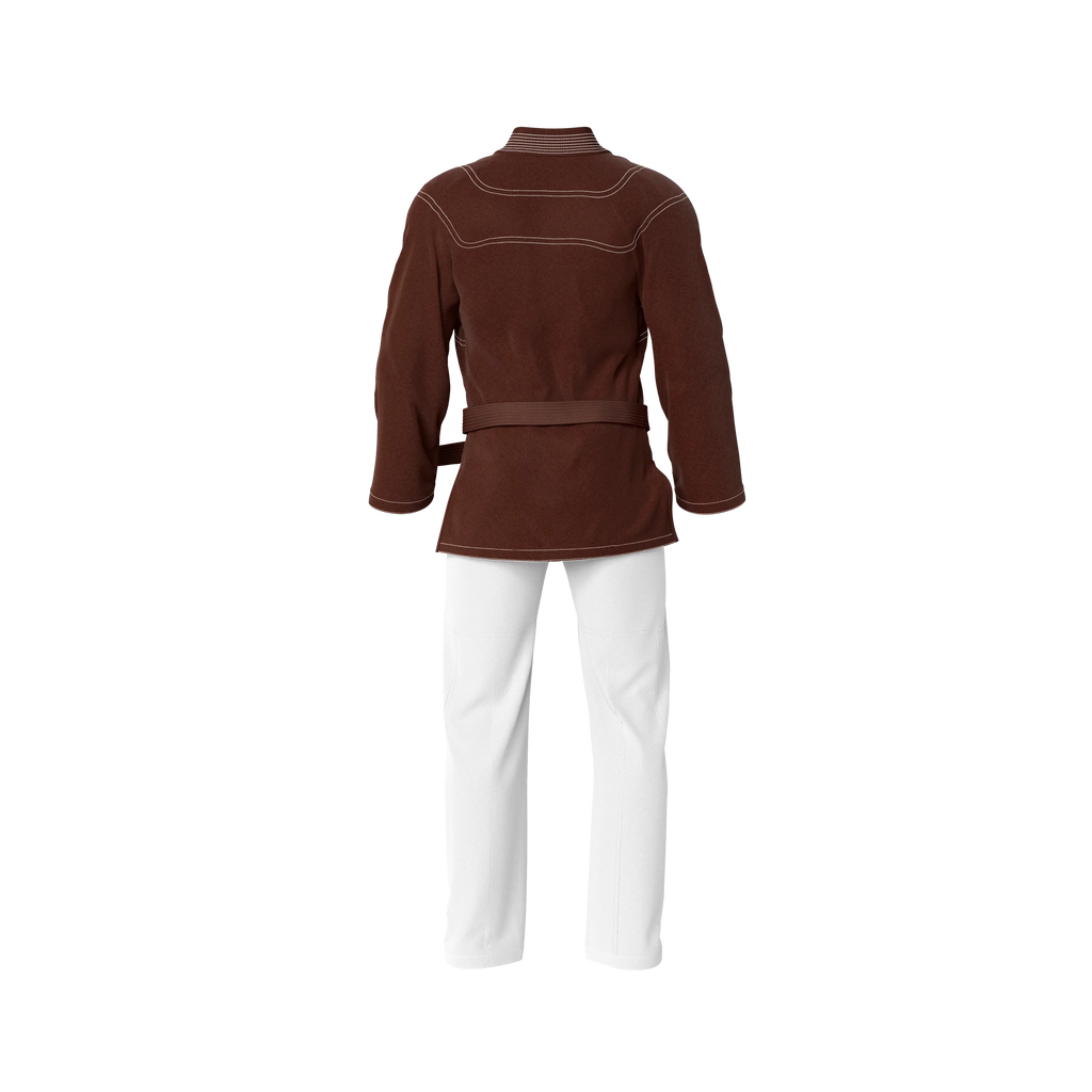 Brown/White BJJ Gi - Brazilian Jiu Jitsu Gi Core Series - G3