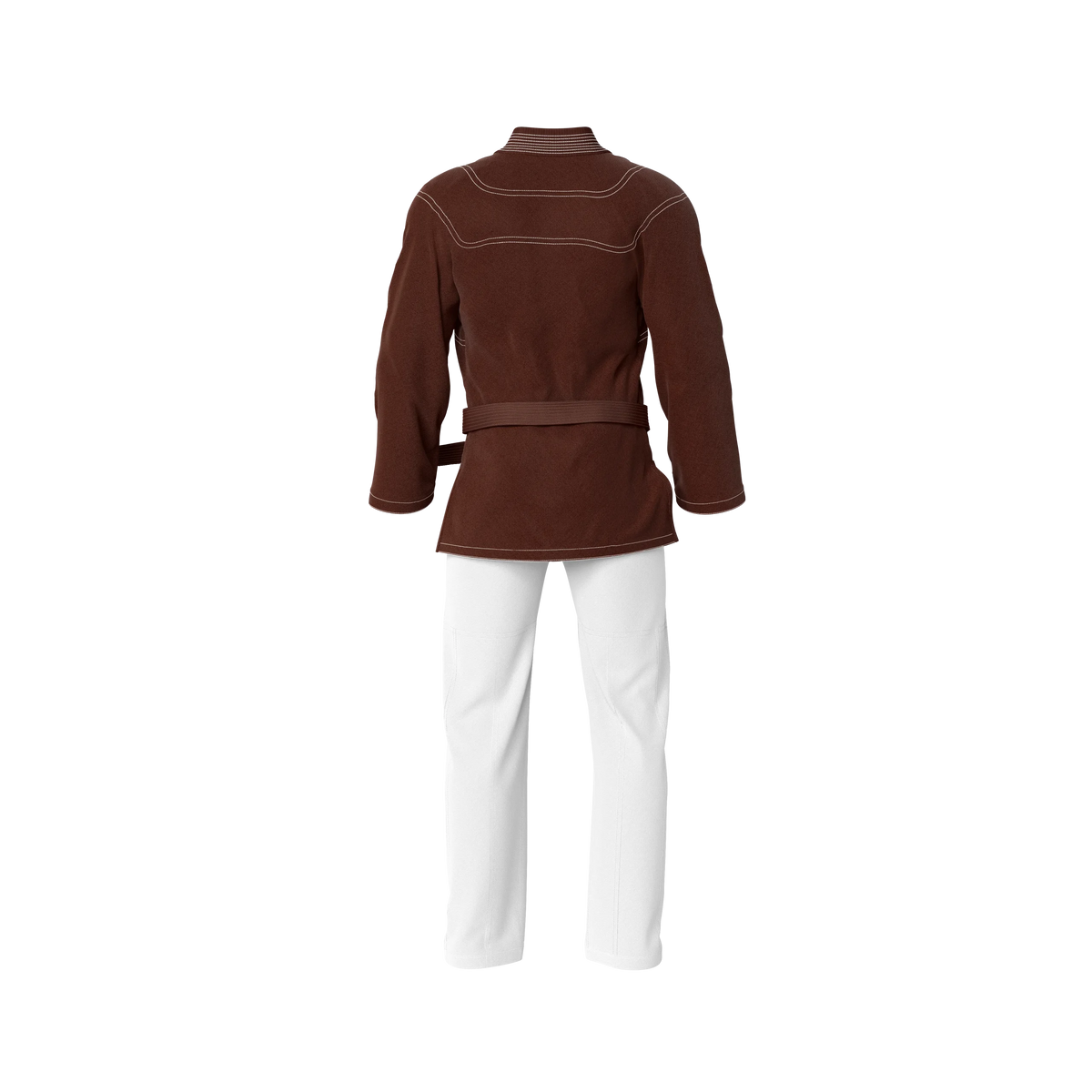 Brown/White BJJ Gi - Brazilian Jiu Jitsu Gi Core Series - G3