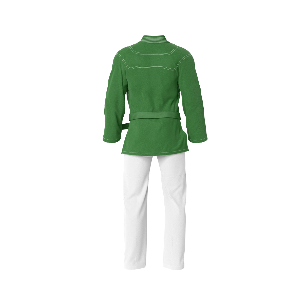Green/White BJJ Gi - Brazilian Jiu Jitsu Gi Core Series - G3