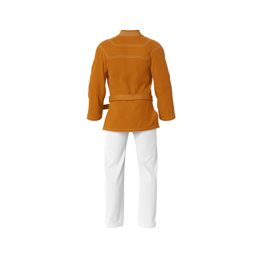 Orange/White BJJ Gi - Brazilian Jiu Jitsu Gi Core Series - G3