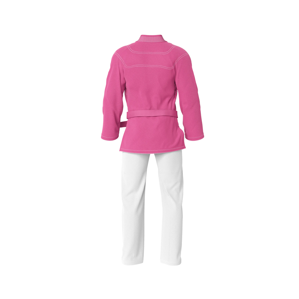 Pink/White BJJ Gi - Brazilian Jiu Jitsu Gi Core Series - G3