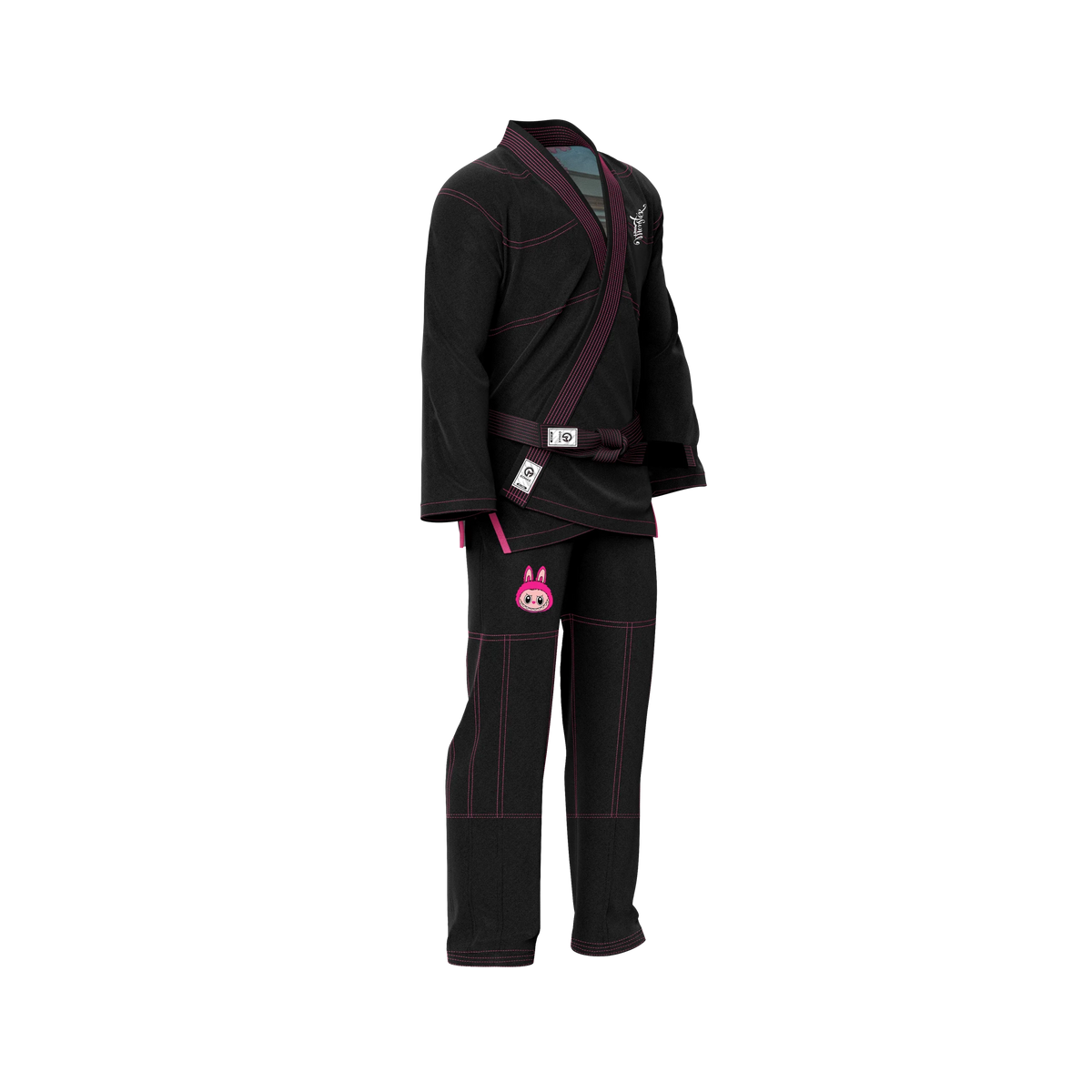 Labubu IBJJF Approved BJJ Gi – durable black gi trusted by martial arts athletes