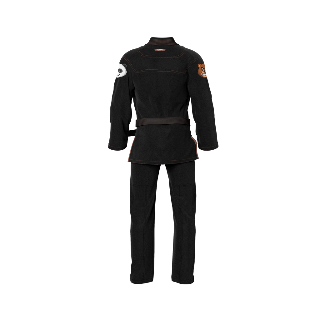 Black BJJ Gi - Brazilian Jiu Jitsu Gi - Pro Series - Zen & Zook