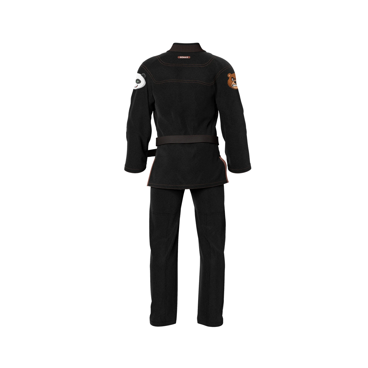 Black BJJ Gi - Brazilian Jiu Jitsu Gi - Pro Series - Zen & Zook