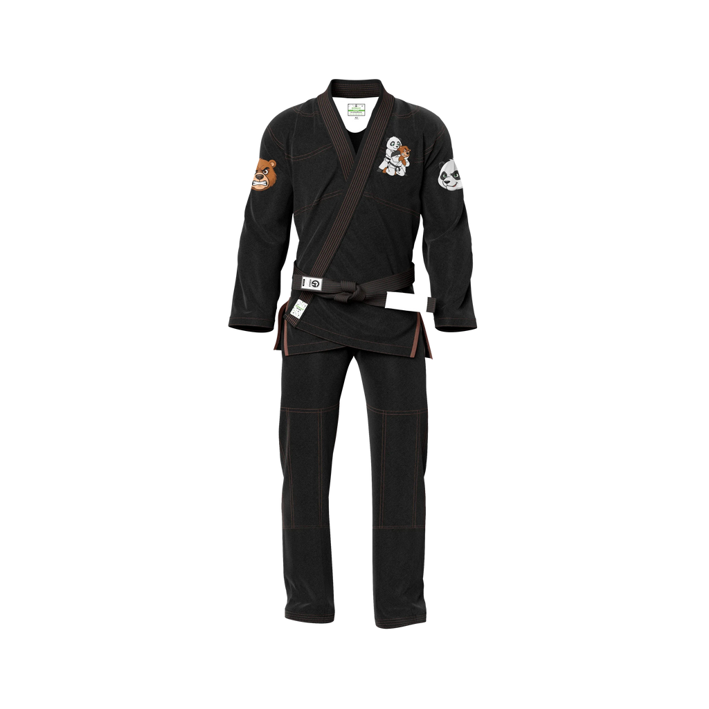 Black BJJ Gi - Brazilian Jiu Jitsu Gi - Pro Series - Zen & Zook