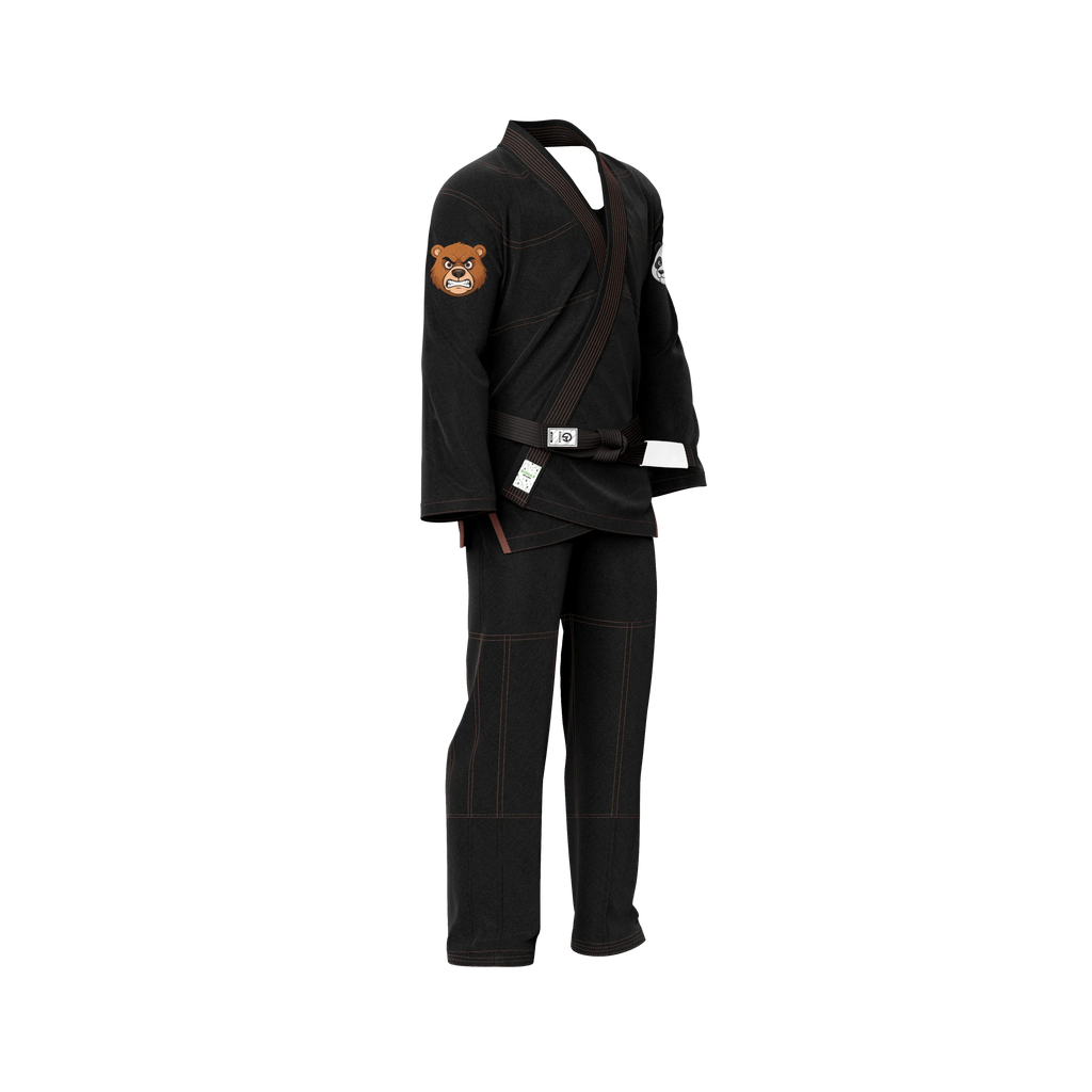 Black BJJ Gi - Brazilian Jiu Jitsu Gi - Pro Series - Zen & Zook