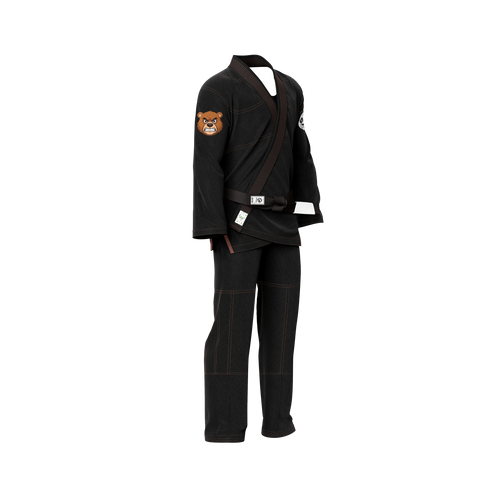 Black BJJ Gi - Brazilian Jiu Jitsu Gi - Pro Series - Zen & Zook