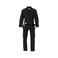 Black gi for first-time buyers worn by white belt during intro session