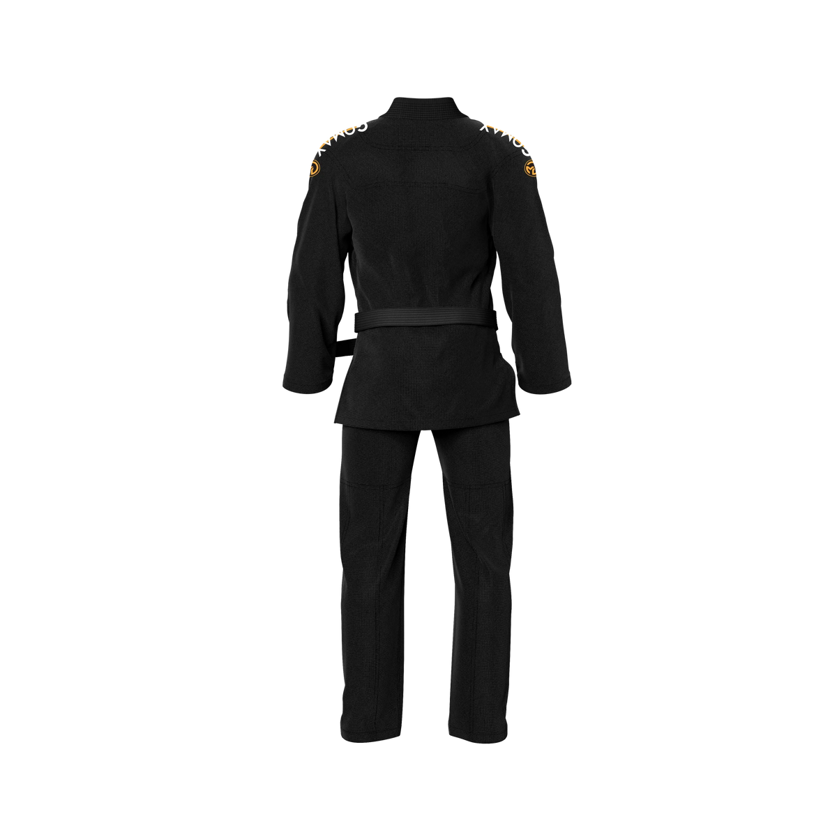Black IBJJF Approved Gi – Competition Legal Jiu Jitsu for Men & Women-back