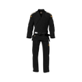 Black IBJJF Approved Gi – Competition Legal Jiu Jitsu for Men & Women-Front