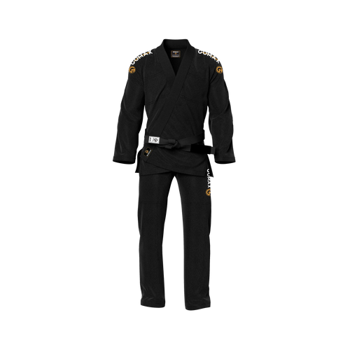 Black IBJJF Approved Gi – Competition Legal Jiu Jitsu for Men & Women-Front