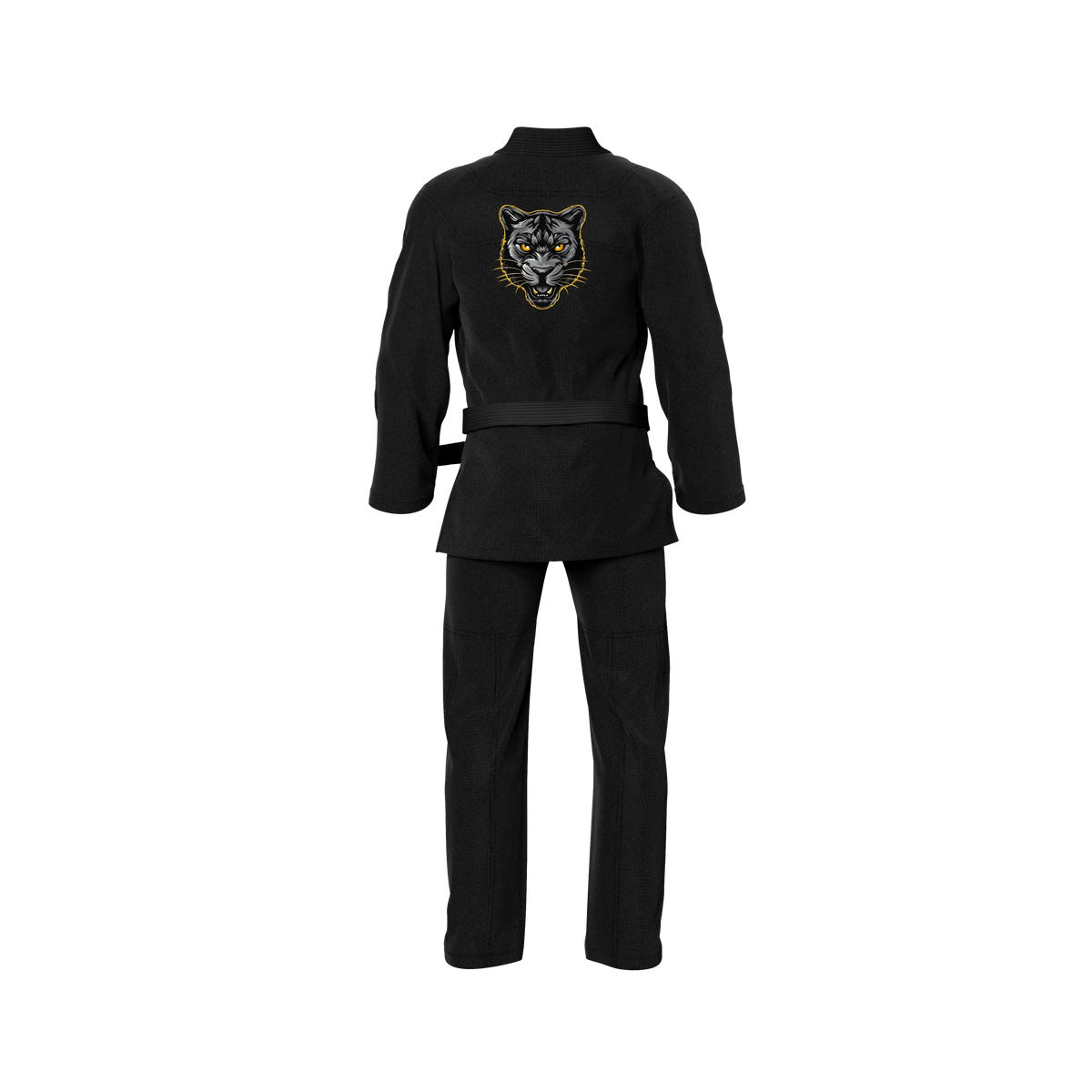 Black Panther Sublimation Black Brazilian Jiu Jitsu Gi - Premium Summit Series (BJJ GI)