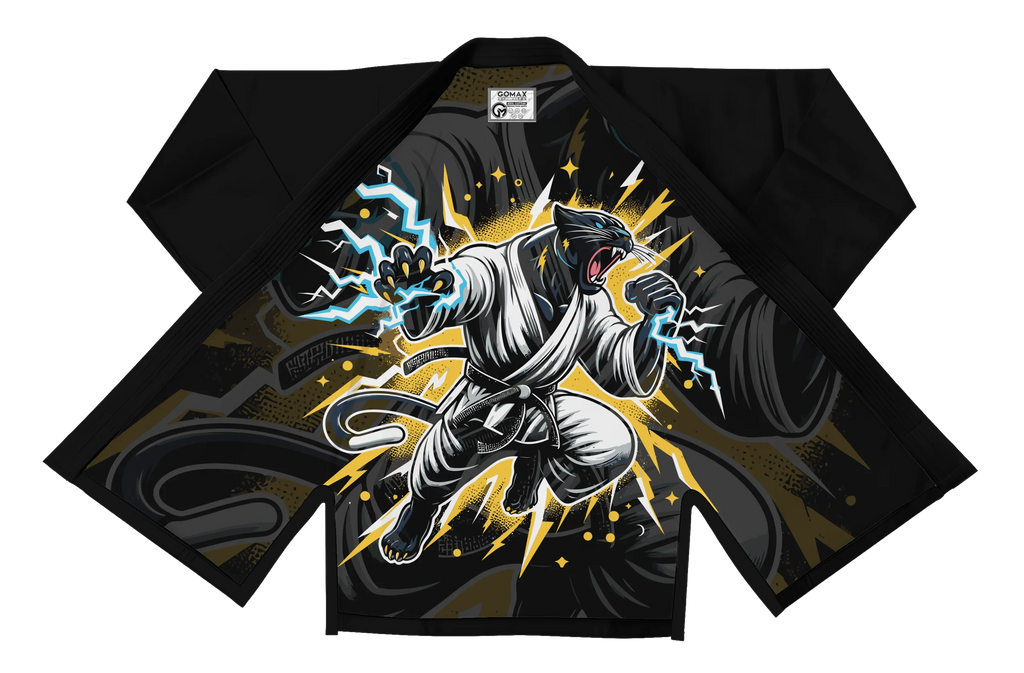 Black Panther Sublimation Black Brazilian Jiu Jitsu Gi - Premium Summit Series (BJJ GI)