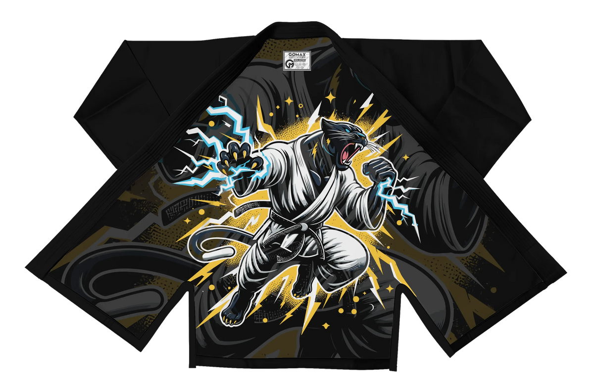 Black Panther Sublimation Black Brazilian Jiu Jitsu Gi - Premium Summit Series (BJJ GI)