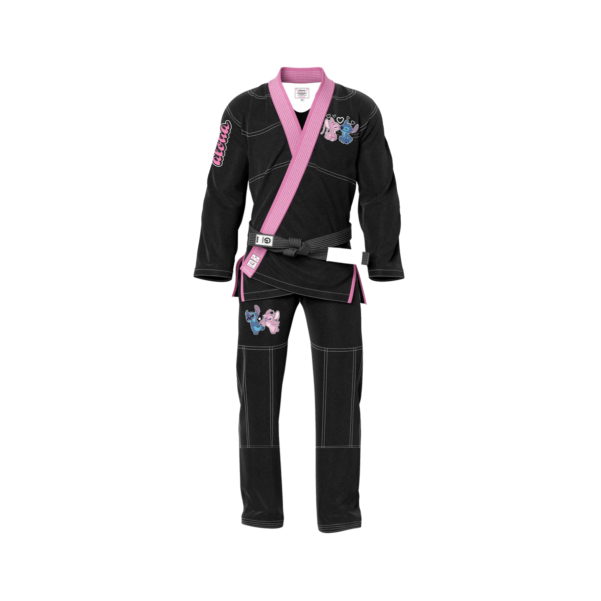 Black BJJ Gi - Brazilian Jiu Jitsu Gi - Pro Series - Aloha