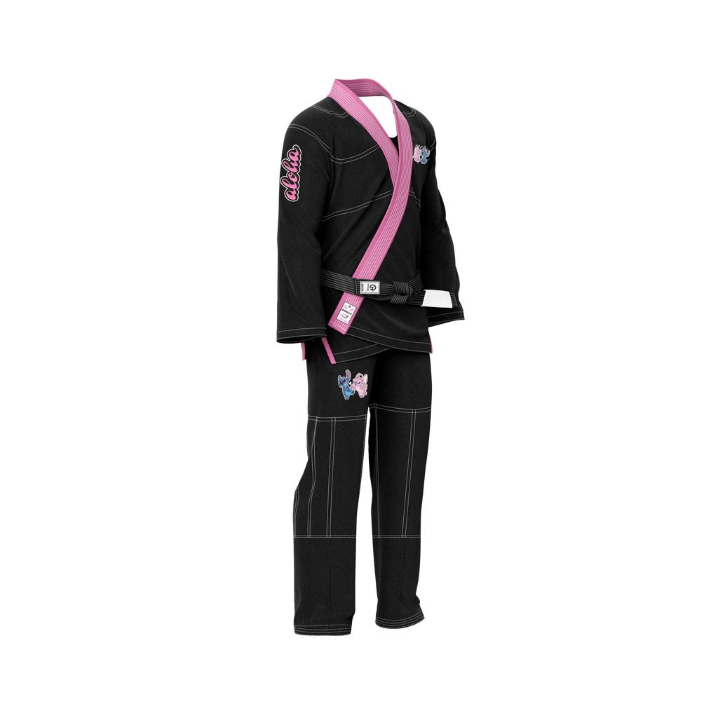 Black BJJ Gi - Brazilian Jiu Jitsu Gi - Pro Series - Aloha