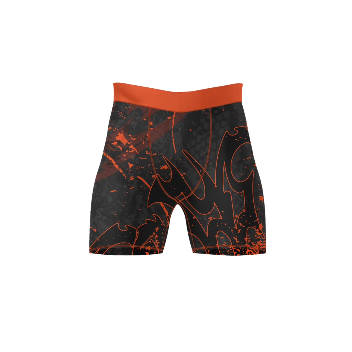 Blaze Hex Tactical Shorts – Premium BJJ Rash Guard Compression Shorts for Men & Women