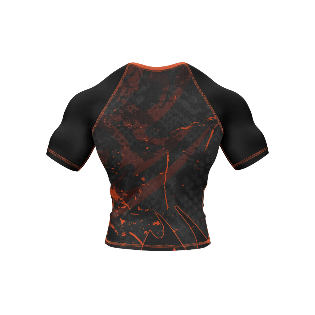 Blaze Tread - Premium BJJ Rash Guard / Compression Top for Men/Women