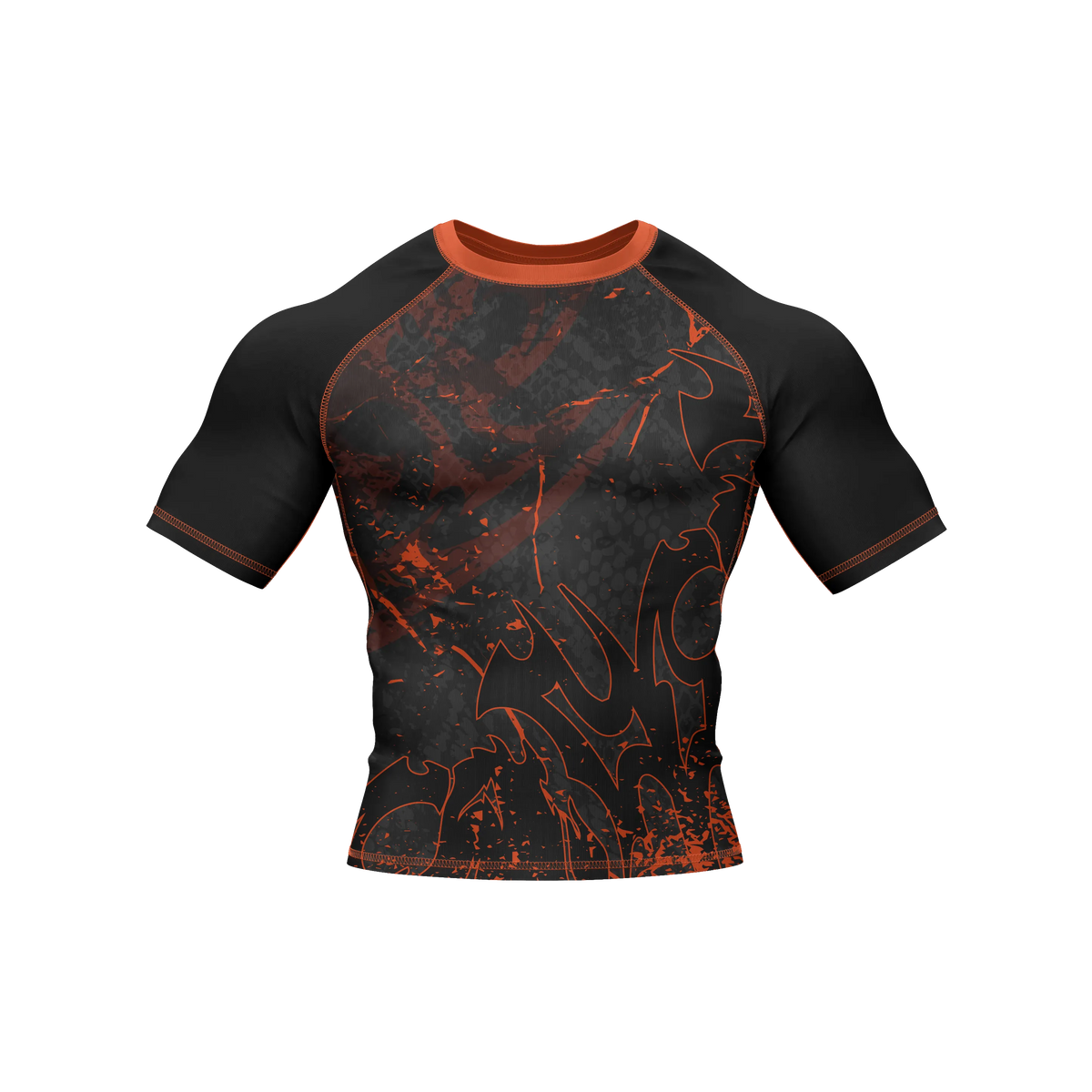 Blaze Tread - Premium BJJ Rash Guard / Compression Top for Men/Women