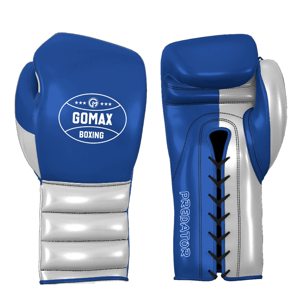 Predator Pro Boxing Glove - Power Strike (Blue/White)