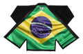Brazil Black Sublimation Brazilian Jiu Jitsu Gi - Patriotic Series - Flagwave (BJJ GI)