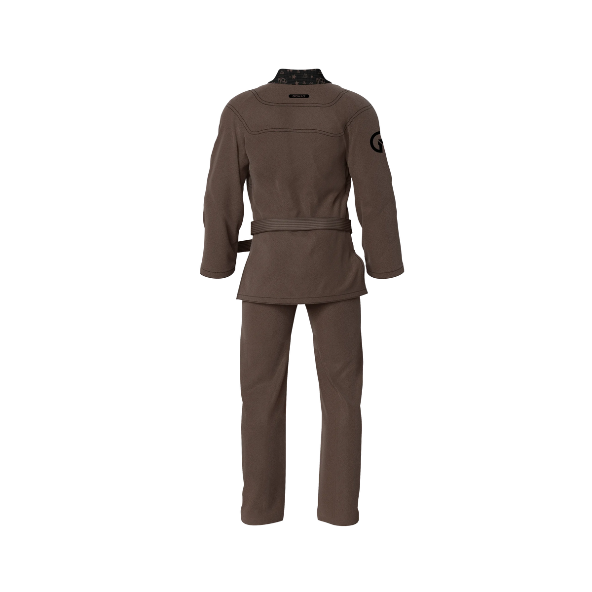 Durable Brown Gi BJJ uniform for fighters