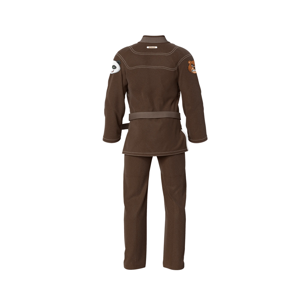 Brown BJJ Gi - Brazilian Jiu Jitsu Gi - Pro Series - Zen & Zook
