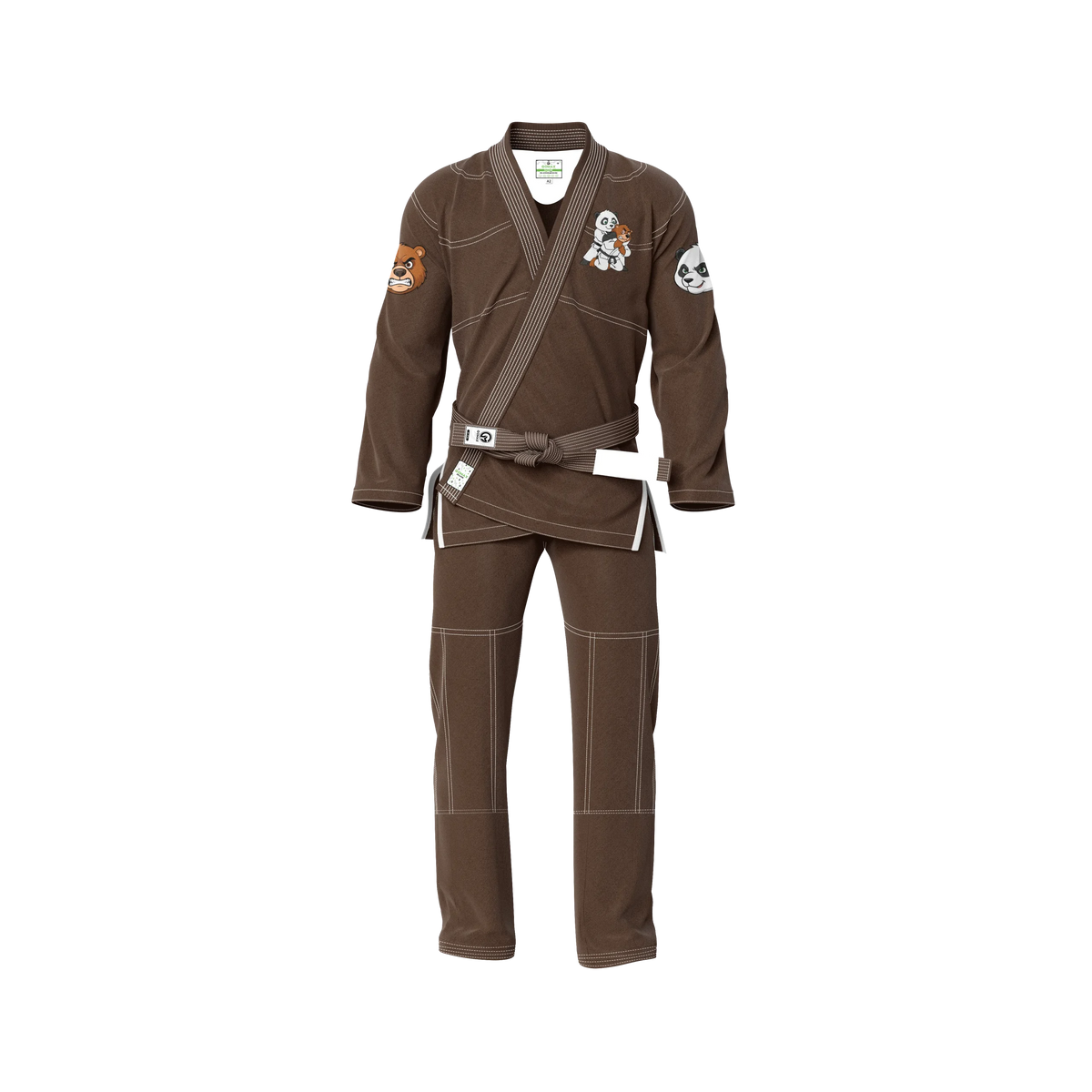 Brown BJJ Gi - Brazilian Jiu Jitsu Gi - Pro Series - Zen & Zook