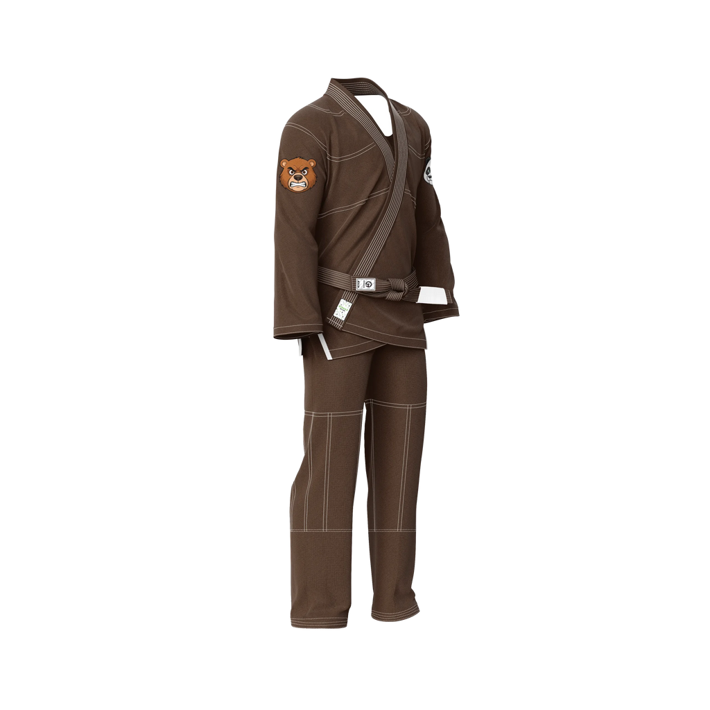 Brown BJJ Gi - Brazilian Jiu Jitsu Gi - Pro Series - Zen & Zook