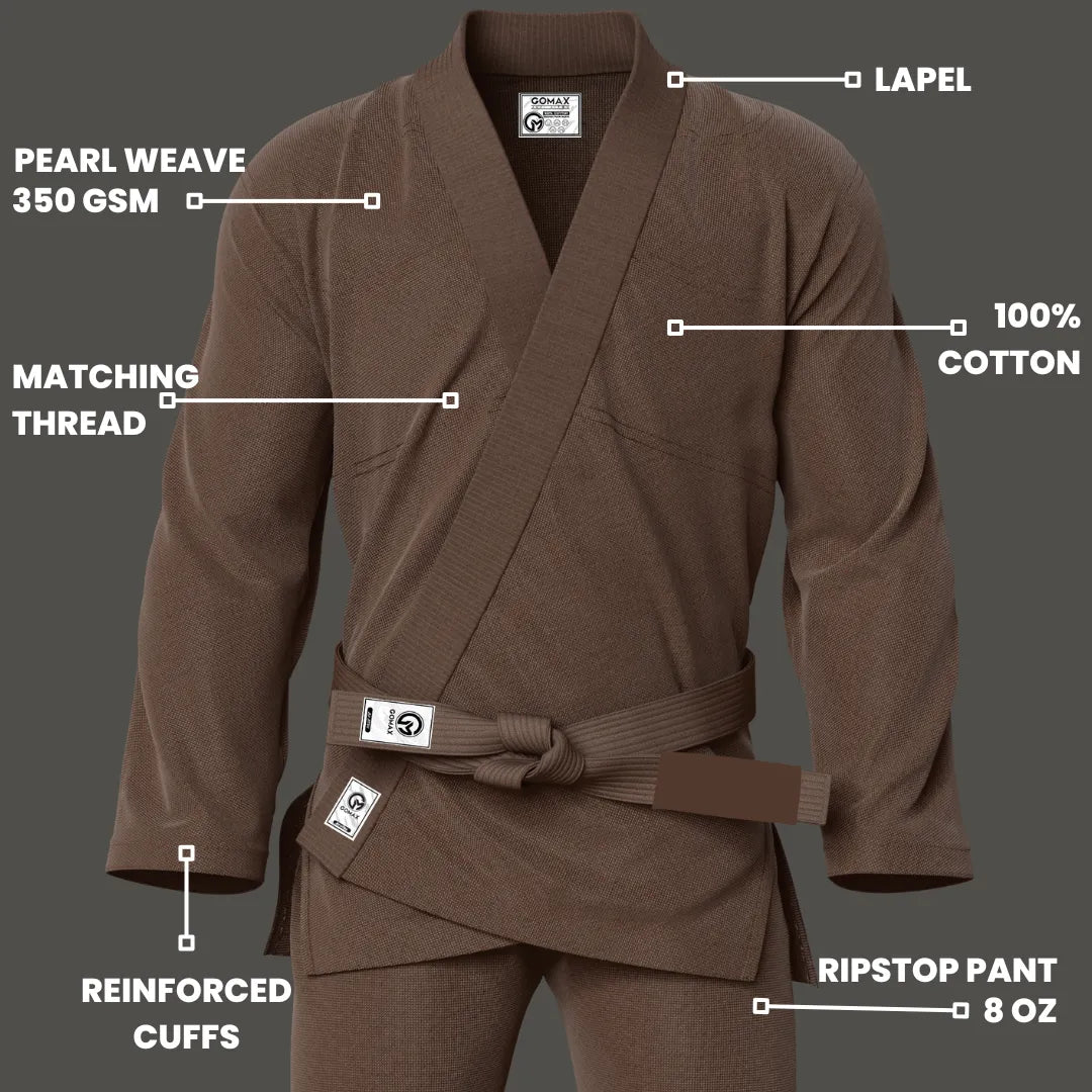 Affordable BJJ Gi Brown for beginners