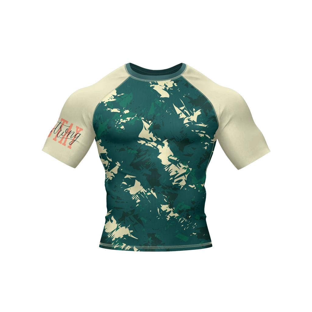 Camo Resolve - Premium BJJ Rash Guard / Compression Top for Men/Women