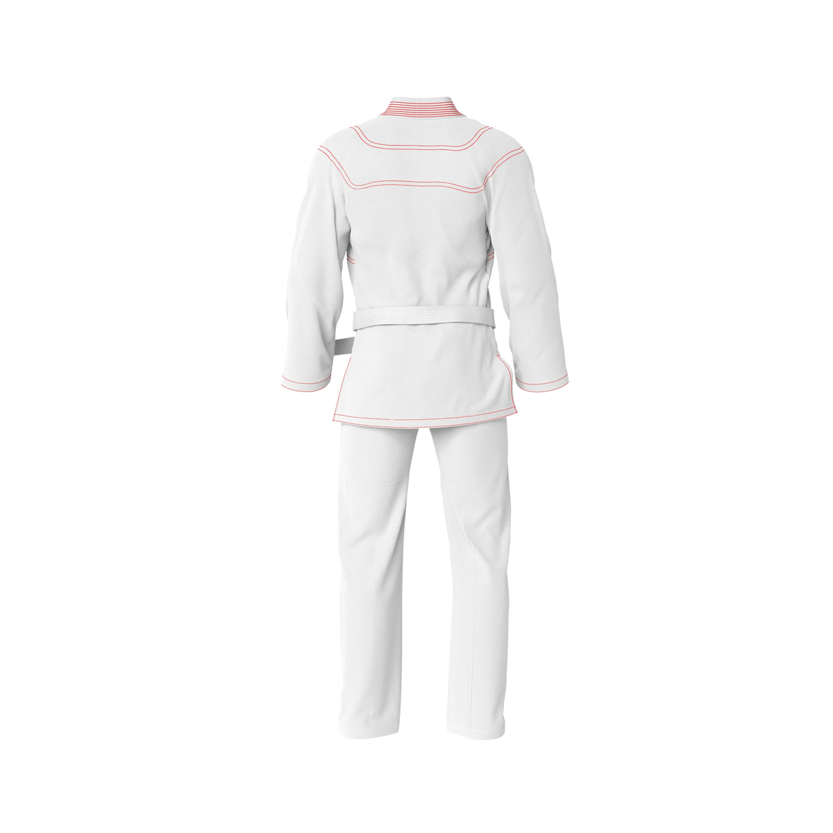Canada White Sublimation Brazilian Jiu Jitsu Gi - Patriotic Series - Flagwave (BJJ GI)