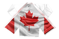 Canada White Sublimation Brazilian Jiu Jitsu Gi - Patriotic Series - Flagwave (BJJ GI)