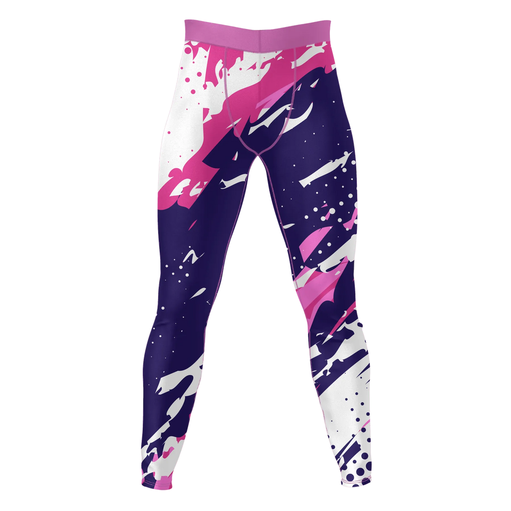 Chromatic Rush – Premium BJJ Rash Guard Compression Pants/Spats/Leggings for Men & Women