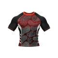 Cipher Realm - Premium BJJ Rash Guard / Compression Top for Men/Women