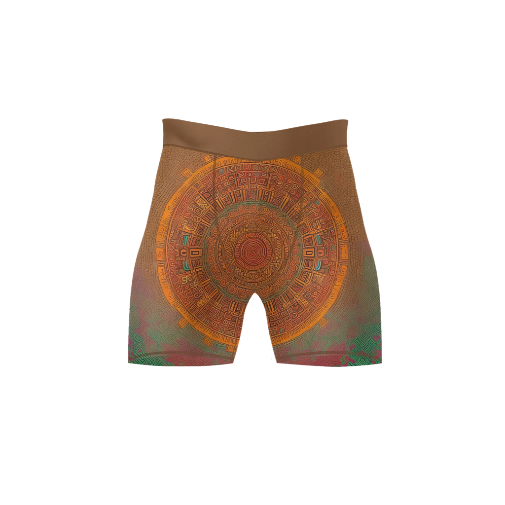 Aztec Sunfire – Premium BJJ Rash Guard Compression Shorts for Men & Women