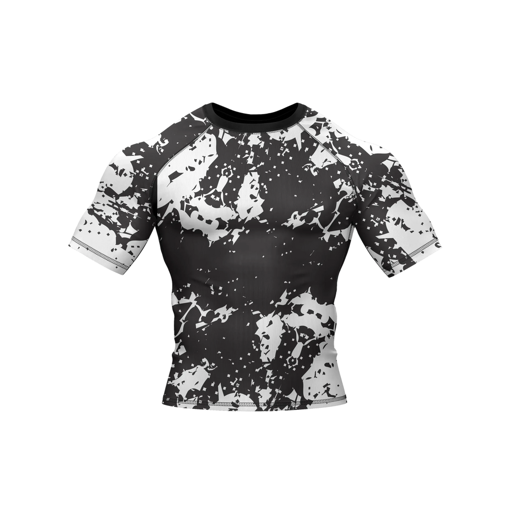 Concrete Splash - Premium BJJ Rash Guard / Compression Top for Men/Women