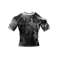 Cosmic Static - Premium BJJ Rash Guard / Compression Top for Men/Women
