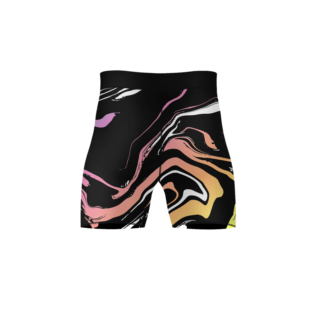 Cosmic Swirl – Premium BJJ Rash Guard Compression Shorts for Men & Women