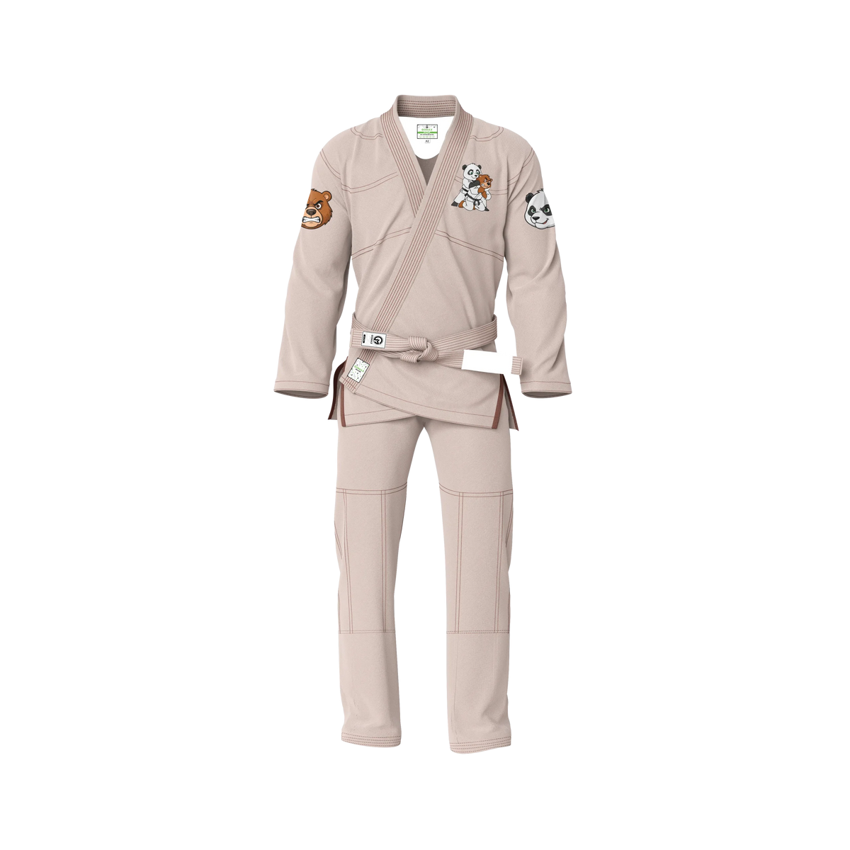 Cream BJJ Gi - Brazilian Jiu Jitsu Gi - Pro Series - Zen & Zook