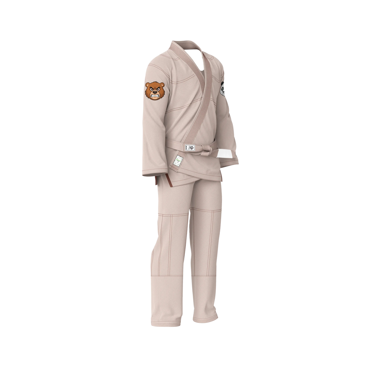 Cream BJJ Gi - Brazilian Jiu Jitsu Gi - Pro Series - Zen & Zook