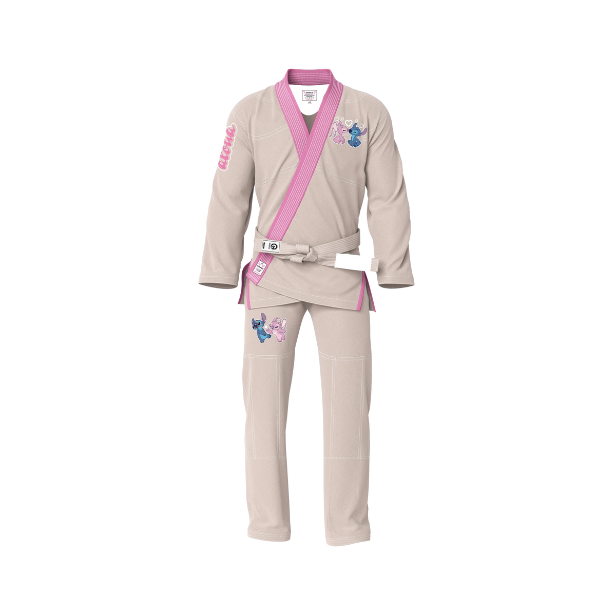 Cream BJJ Gi - Brazilian Jiu Jitsu Gi - Pro Series - Aloha