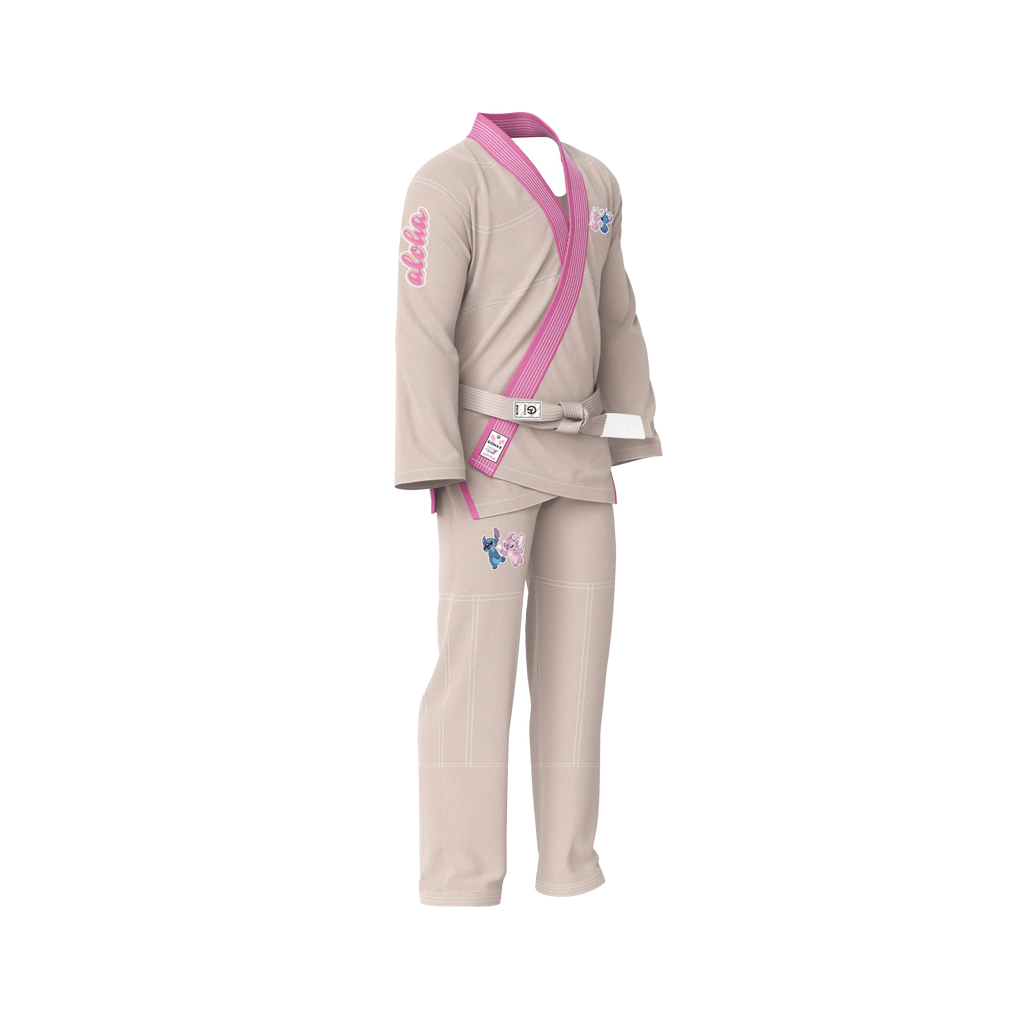 Cream BJJ Gi - Brazilian Jiu Jitsu Gi - Pro Series - Aloha