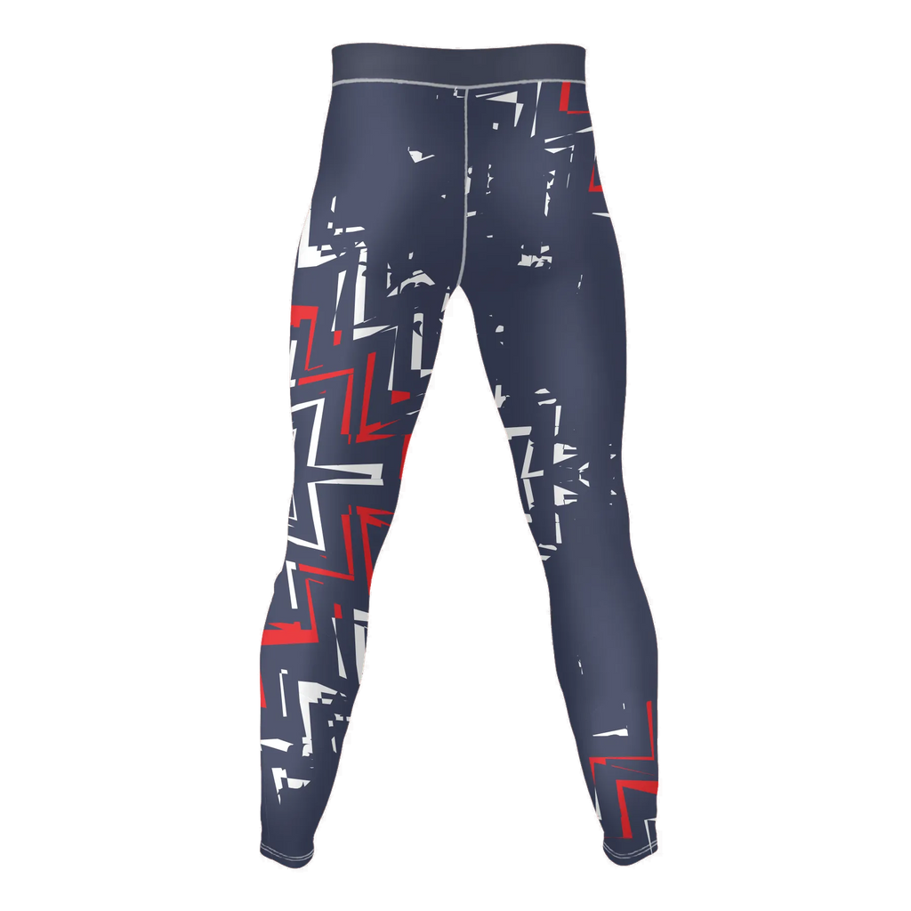 Crimson Apex – Premium BJJ Rash Guard Compression Pants/Spats/Leggings for Men & Women