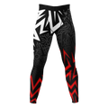 Crimson Echo – Premium BJJ Rash Guard Compression Pants/Spats/Leggings for Men & Women