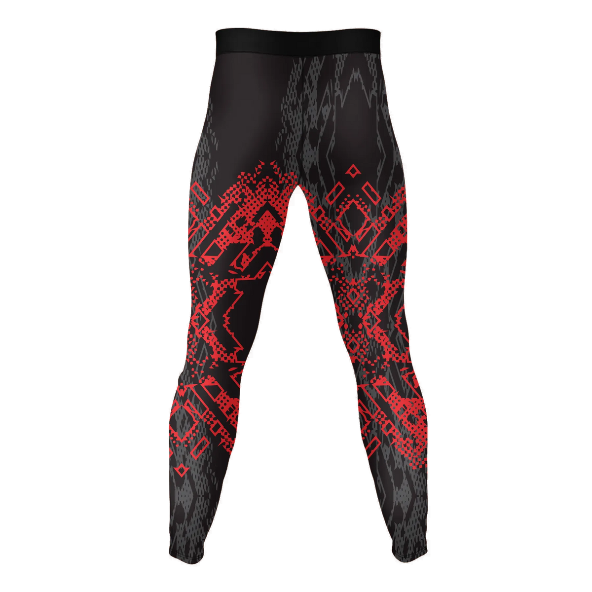 Crimson Nexus – Premium BJJ Rash Guard Compression Pants/Spats/Leggings for Men & Women