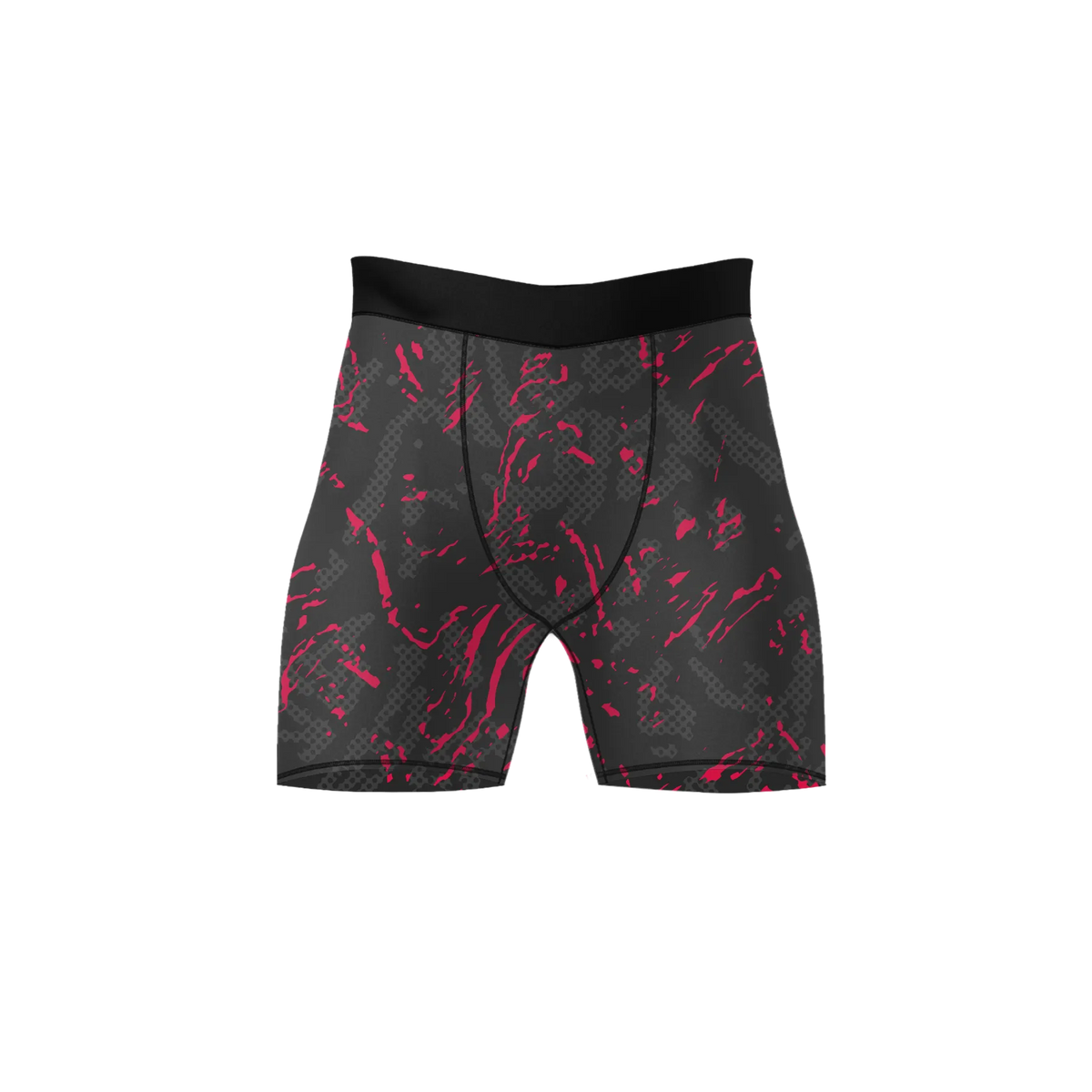 Crimson Shard Tactical Briefs – Premium BJJ Rash Guard Compression Shorts for Men & Women